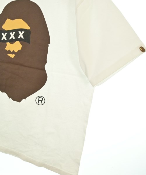 A BATHING APE（アベイシングエイプ）Tシャツ・カットソー 白 サイズ:XL メンズ/2200649519057