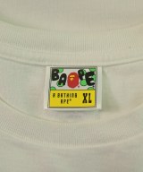 A BATHING APE（アベイシングエイプ）Tシャツ・カットソー 白 サイズ:XL メンズ/2200649519057