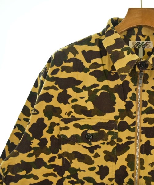 A BATHING APE（アベイシングエイプ）カジュアルシャツ ベージュ サイズ:L メンズ/2200642541017