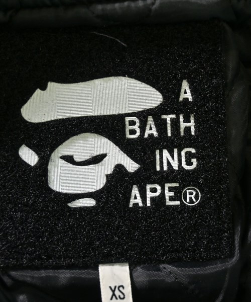 A BATHING APE（アベイシングエイプ）スタジャン 黒 サイズ:XS メンズ/2200650010017