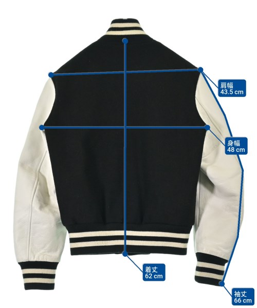 A BATHING APE（アベイシングエイプ）スタジャン 黒 サイズ:XS メンズ/2200650010017