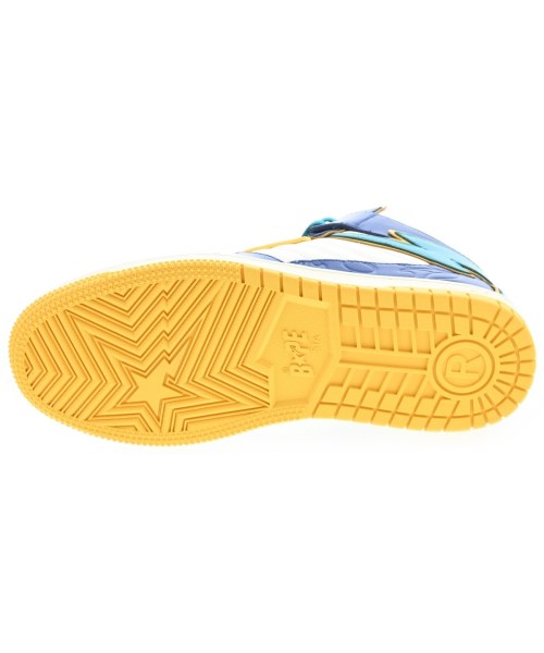 A BATHING APE（アベイシングエイプ）スニーカー 青 サイズ:26cm メンズ/2200647092019