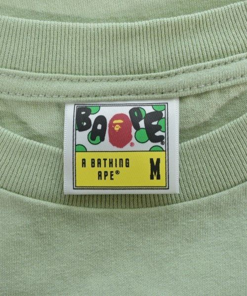 A BATHING APE（アベイシングエイプ）Tシャツ・カットソー 緑 サイズ:M メンズ/2200643652118