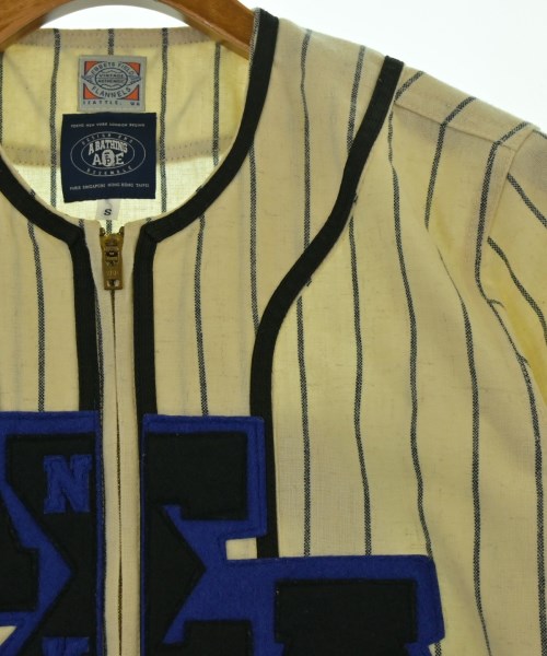 A BATHING APE（アベイシングエイプ）カジュアルシャツ ベージュ サイズ:S メンズ/2200643652255