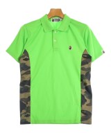 A BATHING APE（アベイシングエイプ）ポロシャツ 緑 サイズ:S メンズ/2200643652545