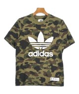 A BATHING APE（アベイシングエイプ）Tシャツ・カットソー カーキ サイズ:S メンズ/2200643652774