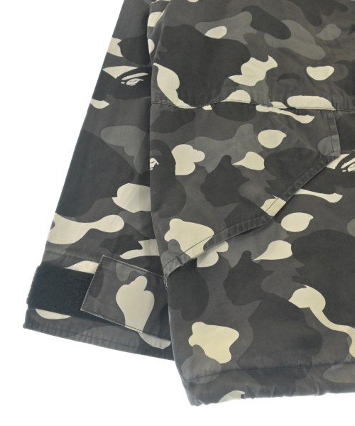 A BATHING APE（アベイシングエイプ）ミリタリーブルゾン 黒 サイズ:S メンズ/2200652921021