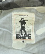 A BATHING APE（アベイシングエイプ）ミリタリーブルゾン 黒 サイズ:S メンズ/2200652921021