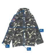 A BATHING APE（アベイシングエイプ）ミリタリーブルゾン 黒 サイズ:S メンズ/2200652921021