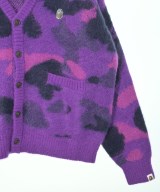 A BATHING APE（アベイシングエイプ）ニット・セーター 紫 サイズ:L メンズ/2200653388052