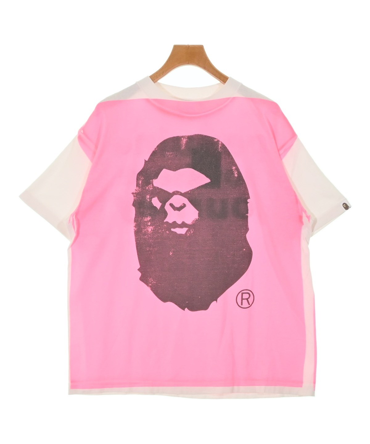 ア ベイシング エイプ Tシャツ ピンク A BATHING APE（アベイシングエイプ）Tシャツ・カットソー ピンク