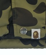 A BATHING APE（アベイシングエイプ）ダウンジャケット/ダウンベスト カーキ サイズ:S メンズ/2200653913018