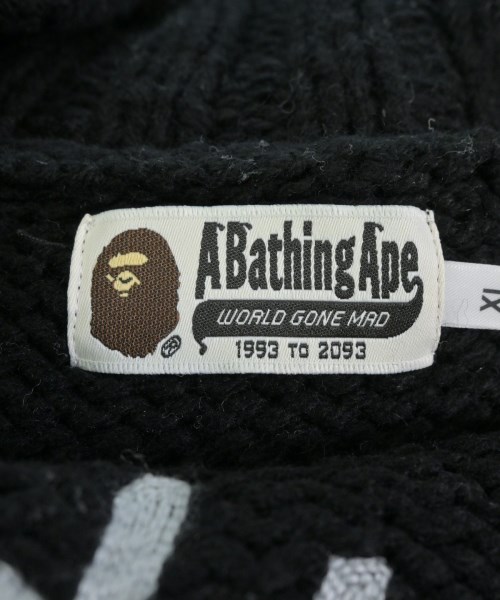 A BATHING APE（アベイシングエイプ）カーディガン 黒 サイズ:XL メンズ/2200653913049
