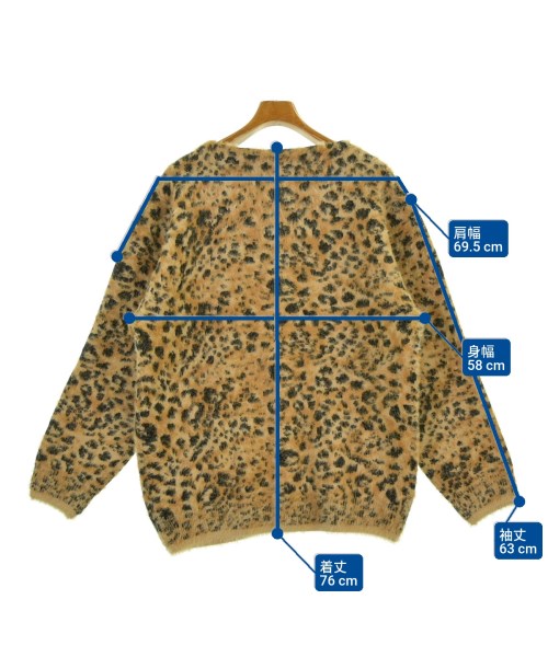 A BATHING APE（アベイシングエイプ）カーディガン ベージュ サイズ:L メンズ/2200653913056