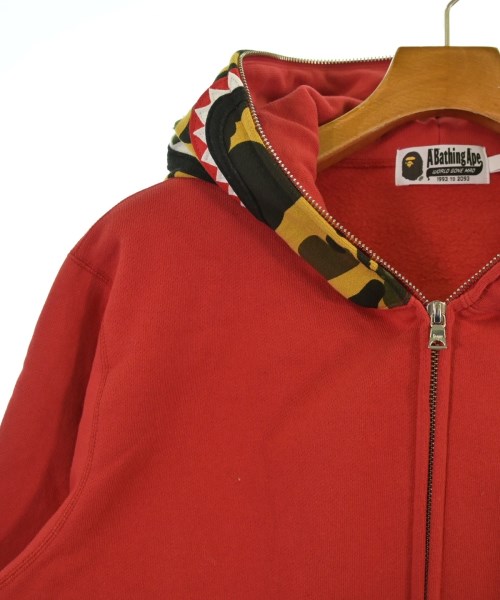 A BATHING APE（アベイシングエイプ）パーカー 赤 サイズ:L メンズ/2200653913063