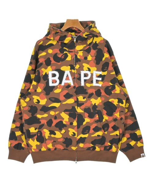 A BATHING APE（アベイシングエイプ）パーカー 茶 サイズ:XL メンズ/2200653913087