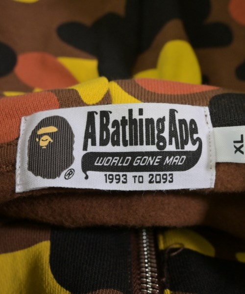 A BATHING APE（アベイシングエイプ）パーカー 茶 サイズ:XL メンズ/2200653913087