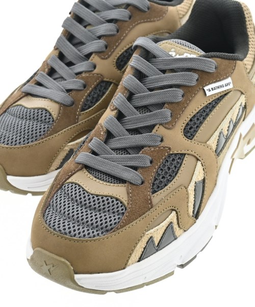 A BATHING APE（アベイシングエイプ）スニーカー 茶 サイズ:27cm メンズ/2200653913124