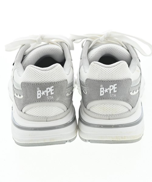 A BATHING APE（アベイシングエイプ）スニーカー グレー サイズ:27cm メンズ/2200653913148