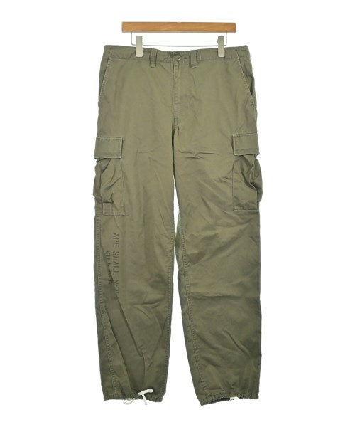 A BATHING APE(アベイシングエイプ)カーゴパンツ カーキ サイズ:L/2200703541116