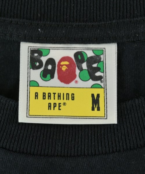A BATHING APE（アベイシングエイプ）Tシャツ・カットソー 黒 サイズ:M メンズ/2200703784063