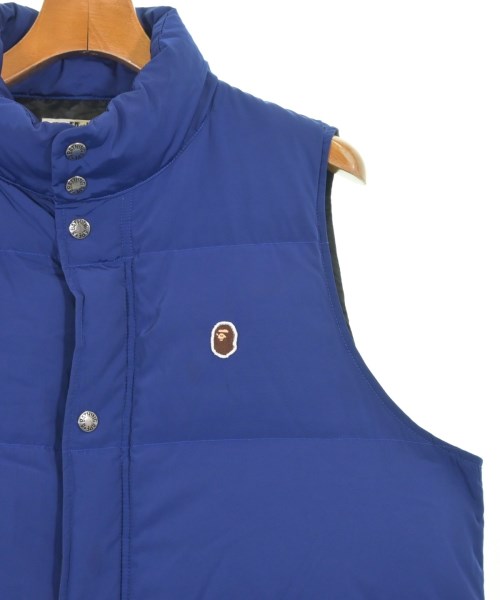 A BATHING APE（アベイシングエイプ）ダウンジャケット/ダウンベスト 青 サイズ:XL メンズ/2200703788016