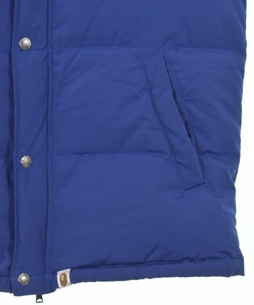 A BATHING APE（アベイシングエイプ）ダウンジャケット/ダウンベスト 青 サイズ:XL メンズ/2200703788016