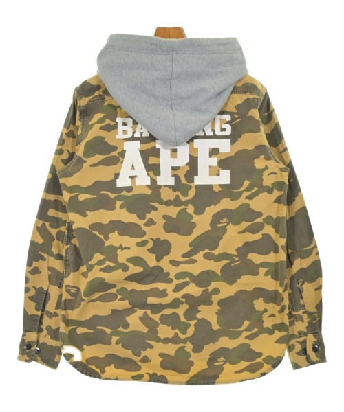 A BATHING APE（アベイシングエイプ）カジュアルジャケット ベージュ サイズ:XL メンズ/2200703788023