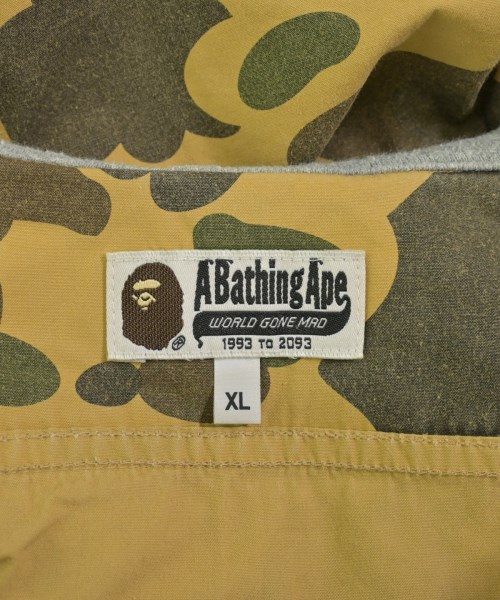 A BATHING APE（アベイシングエイプ）カジュアルジャケット ベージュ サイズ:XL メンズ/2200703788023