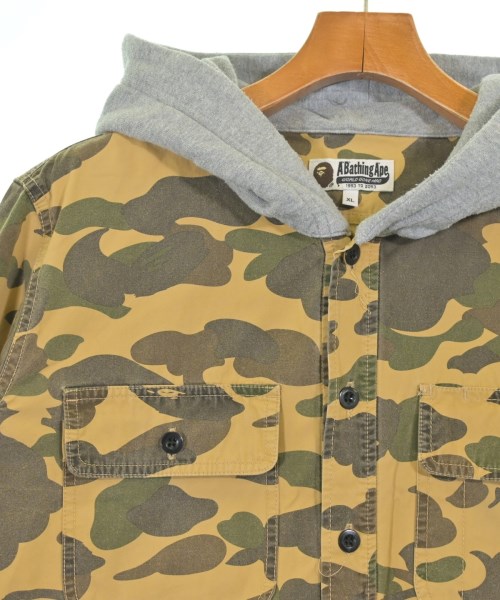 A BATHING APE（アベイシングエイプ）カジュアルジャケット ベージュ サイズ:XL メンズ/2200703788023