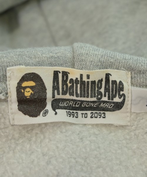 A BATHING APE（アベイシングエイプ）パーカー グレー サイズ:XL メンズ/2200703788047