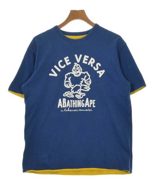 A BATHING APE（アベイシングエイプ）Tシャツ・カットソー 黄 サイズ:L メンズ/2200703788061