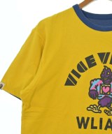 A BATHING APE（アベイシングエイプ）Tシャツ・カットソー 黄 サイズ:L メンズ/2200703788061