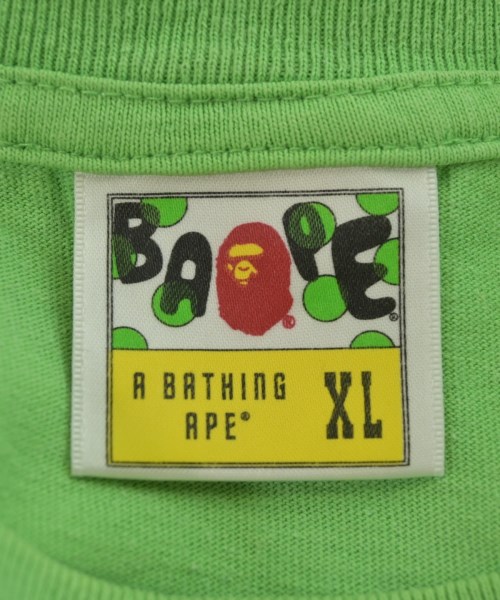 A BATHING APE（アベイシングエイプ）Tシャツ・カットソー 緑 サイズ:XL メンズ/2200703788078