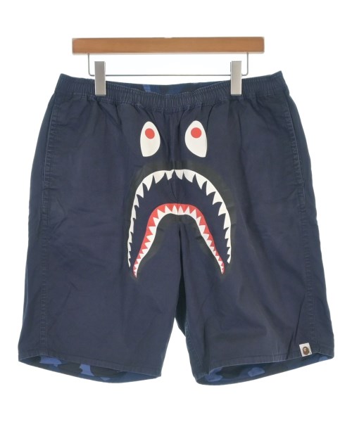 A BATHING APE(アベイシングエイプ)ショートパンツ 紺 サイズ:XL/2200703788122