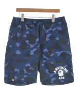 A BATHING APE（アベイシングエイプ）ショートパンツ 紺 サイズ:XL メンズ/2200703788122