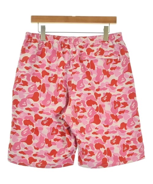 A BATHING APE（アベイシングエイプ）ショートパンツ ピンク サイズ:XL メンズ/2200703788139