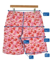 A BATHING APE（アベイシングエイプ）ショートパンツ ピンク サイズ:XL メンズ/2200703788139