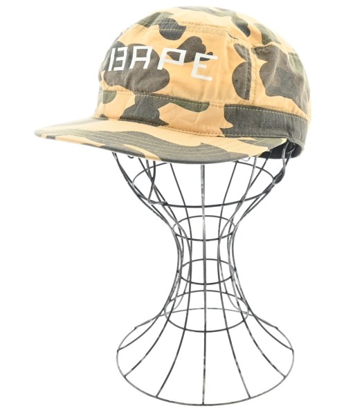 A BATHING APE(アベイシングエイプ)キャップ ベージュ サイズ:-/2200703788191