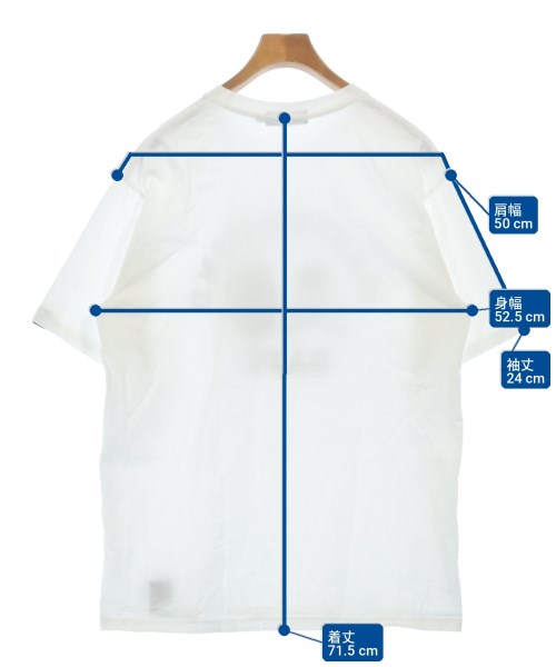 A BATHING APE（アベイシングエイプ）Tシャツ・カットソー 白 サイズ:L メンズ/2200704144125
