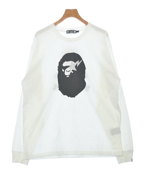 A BATHING APE(アベイシングエイプ)Tシャツ・カットソー 白 サイズ:L/2200704144149