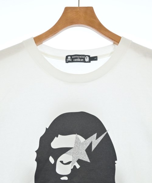 A BATHING APE（アベイシングエイプ）Tシャツ・カットソー 白 サイズ:L メンズ/2200704144149