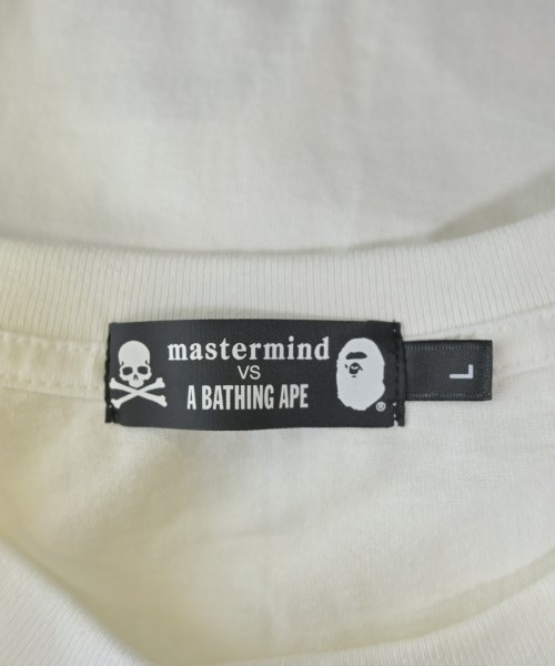 A BATHING APE（アベイシングエイプ）Tシャツ・カットソー 白 サイズ:L メンズ/2200704144156