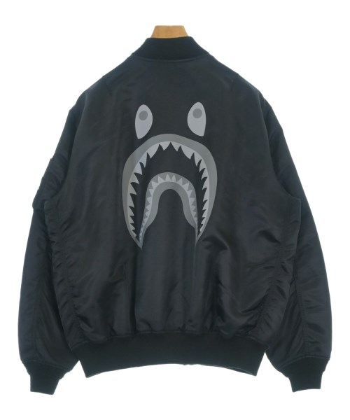 A BATHING APE（アベイシングエイプ）ミリタリーブルゾン 黒 サイズ:M メンズ/2200704561038