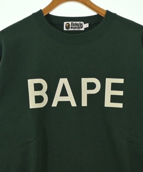 A BATHING APE（アベイシングエイプ）スウェット 緑 サイズ:L メンズ/2200705651059