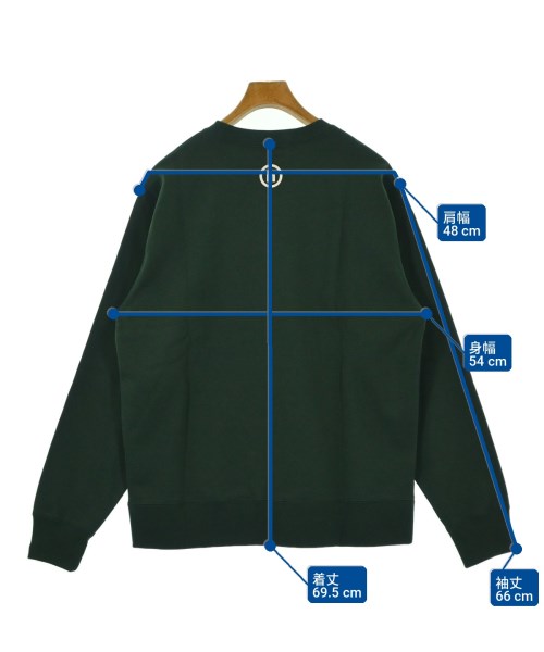 A BATHING APE（アベイシングエイプ）スウェット 緑 サイズ:L メンズ/2200705651059