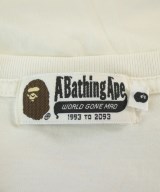 A BATHING APE（アベイシングエイプ）Tシャツ・カットソー 白 サイズ:S メンズ/2200706712025