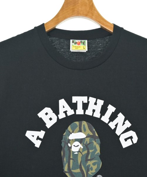 A BATHING APE（アベイシングエイプ）Tシャツ・カットソー 黒 サイズ:L メンズ/2200707732053