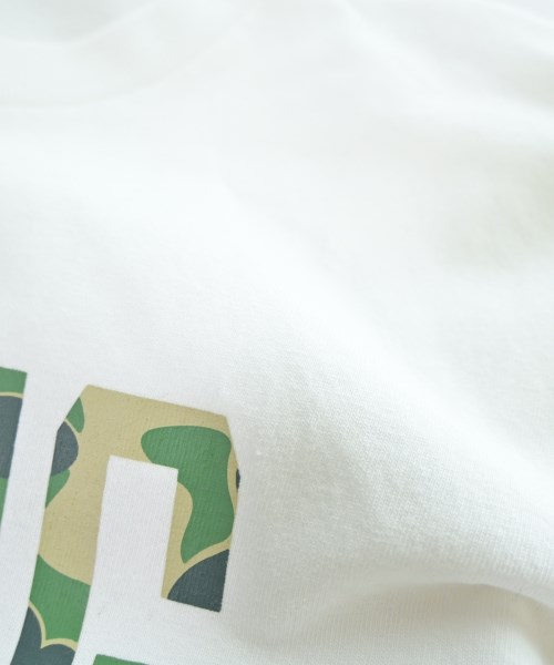 A BATHING APE（アベイシングエイプ）Tシャツ・カットソー 白 サイズ:L メンズ/2200707732060