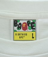 A BATHING APE（アベイシングエイプ）Tシャツ・カットソー 白 サイズ:L メンズ/2200707732060